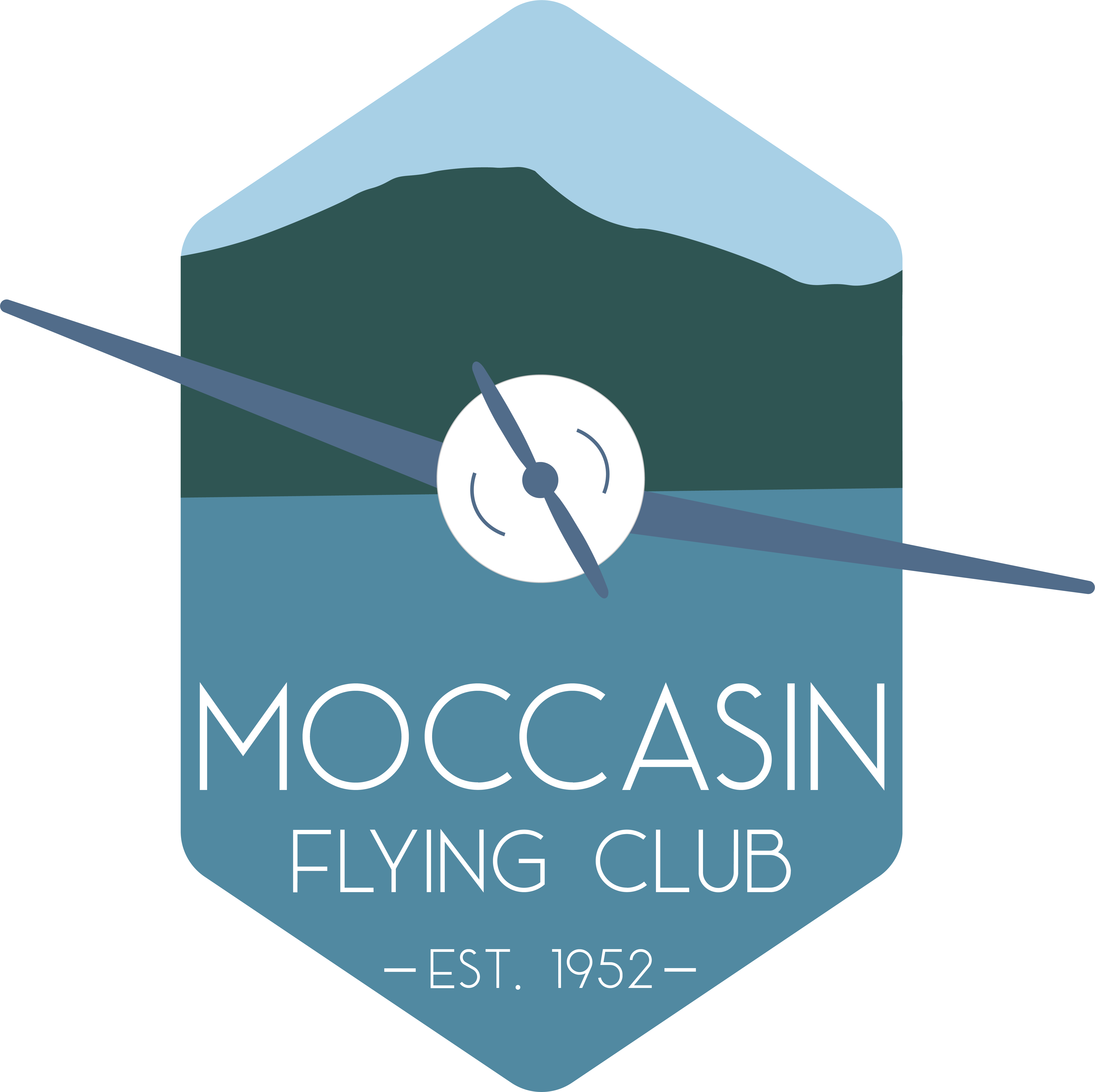 Moccasin Flying Club logo